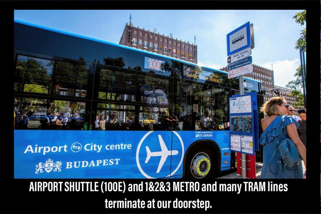 Economy Downtown Design Apartments - Free Parking - Balcony - Super Puplic Transport - Ac Budapeşte Dış mekan fotoğraf